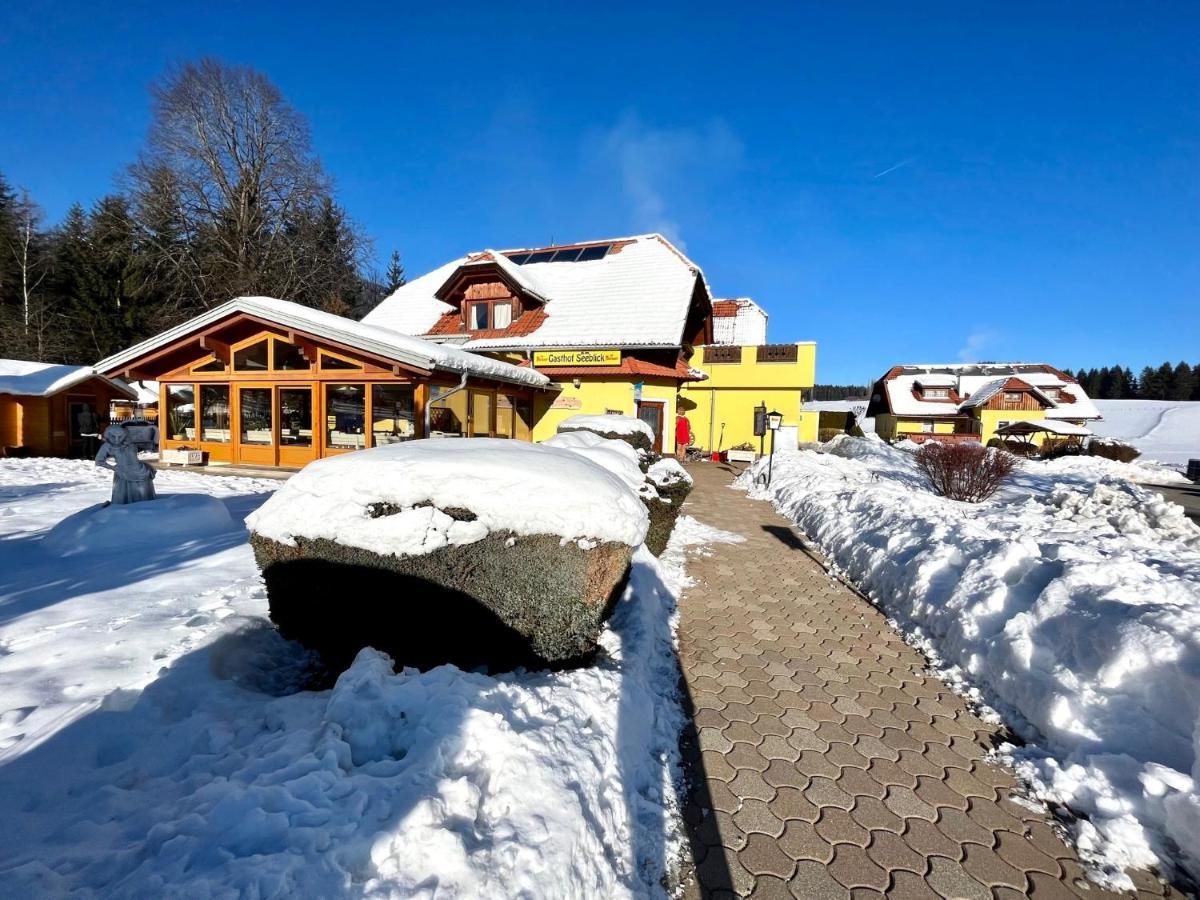 Hotel Gasthof Seeblick Zeutschach Exterior foto